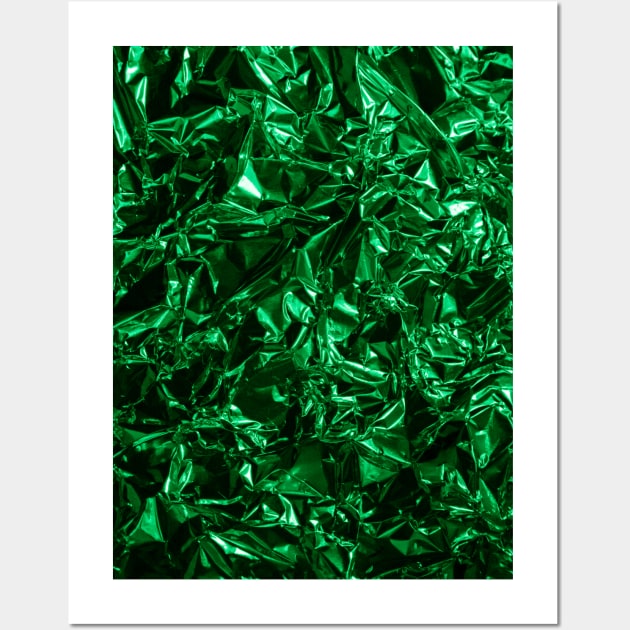 glamour 008 green glittery foil Wall Art by pASob
